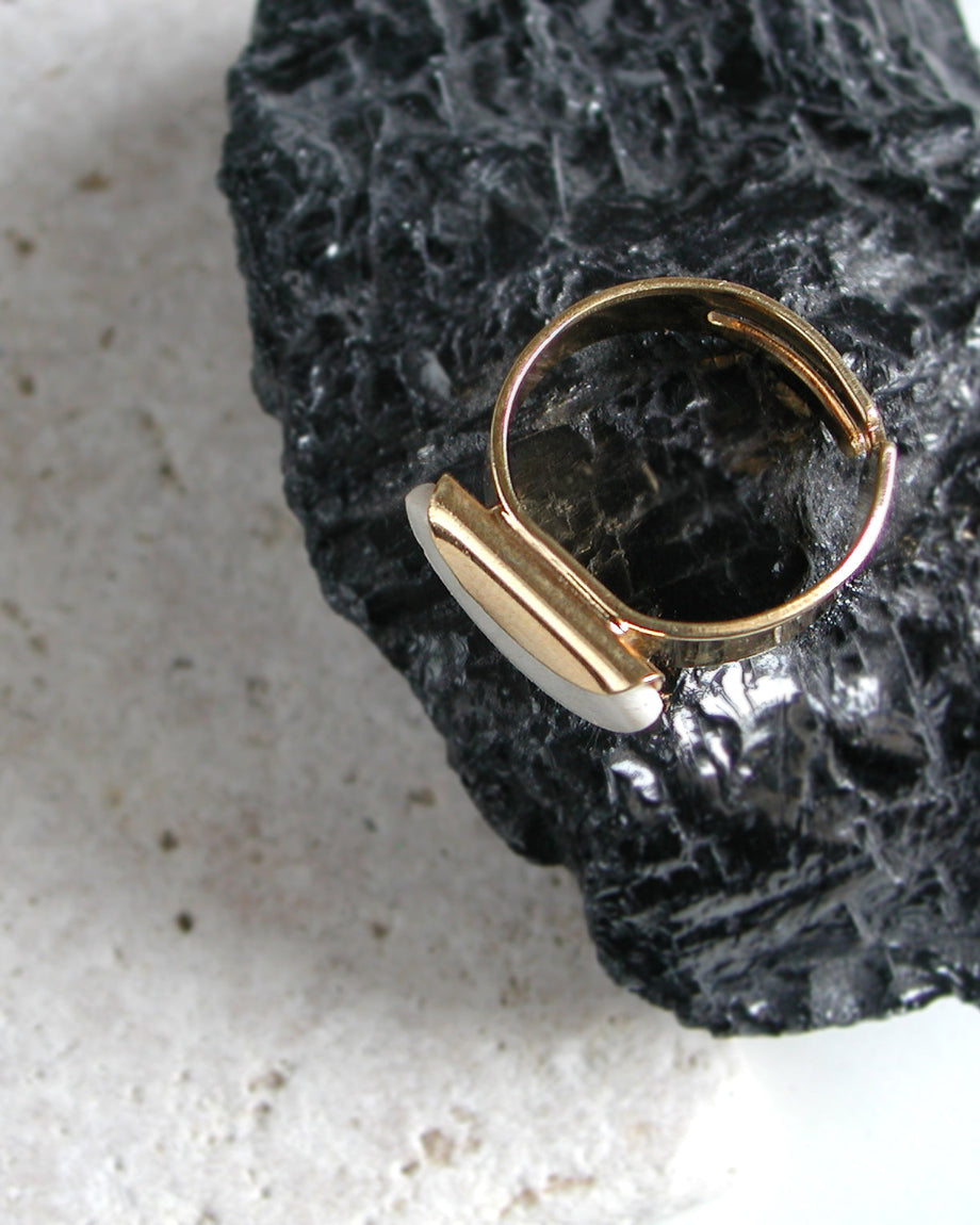 Bague Laiton MÃ©canique Bague COLUNE